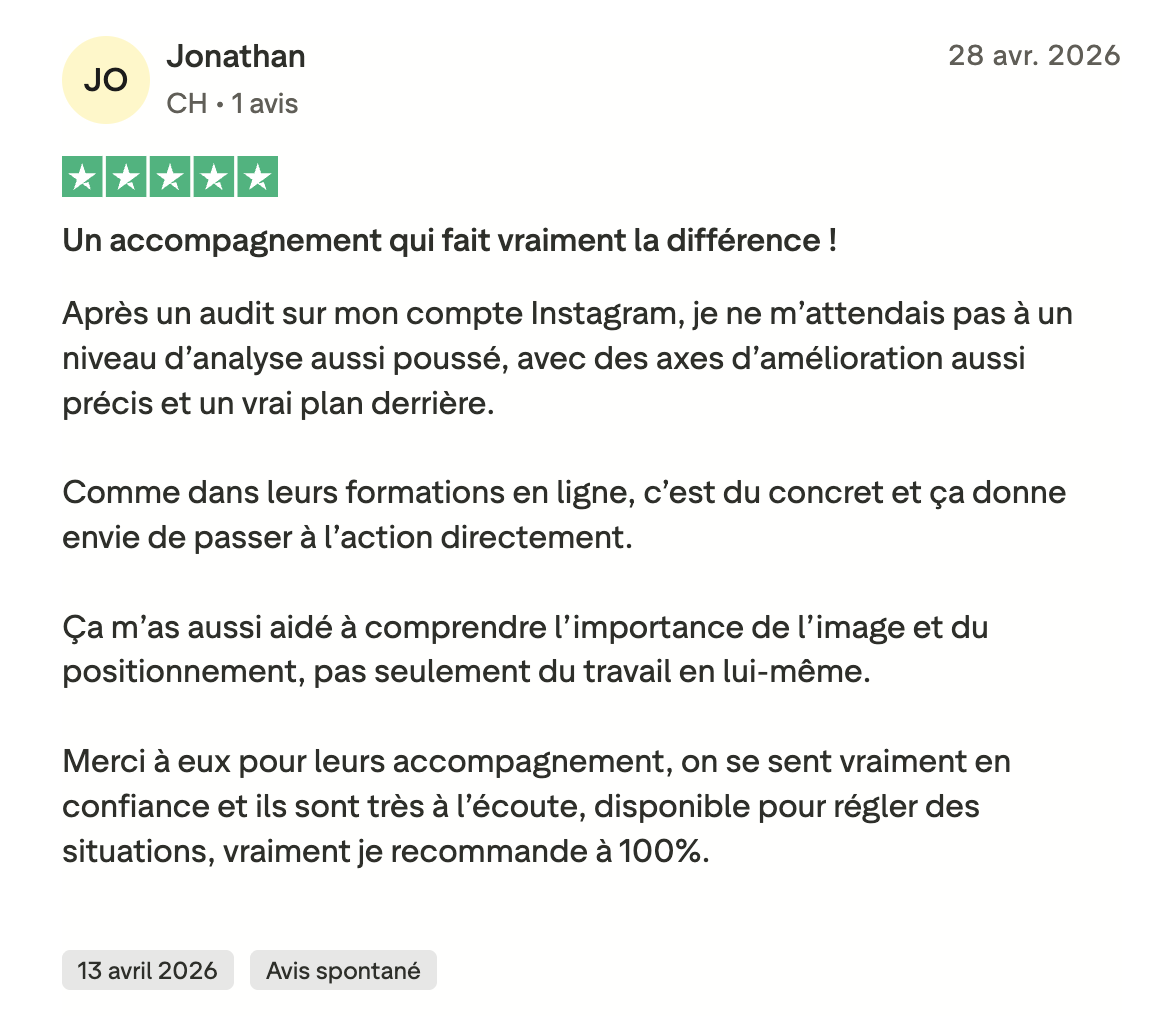 Avis Trustpilot