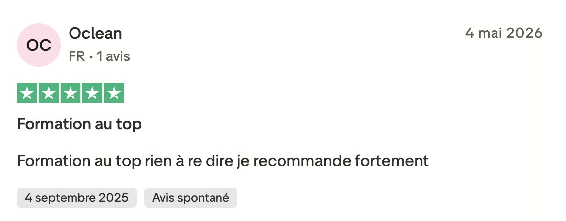 Avis Trustpilot