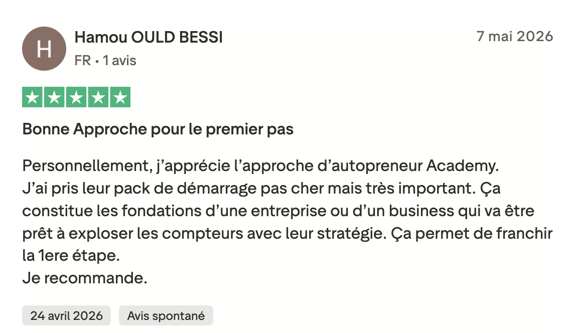 Avis Trustpilot