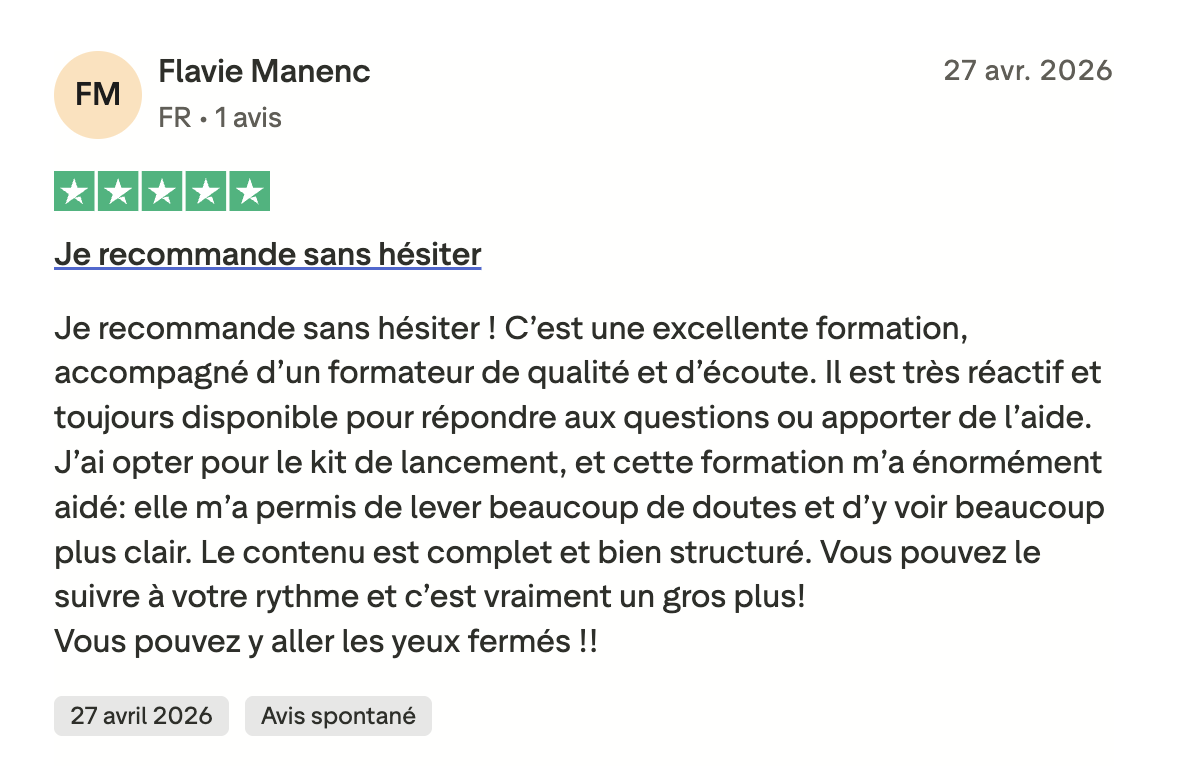 Avis Trustpilot