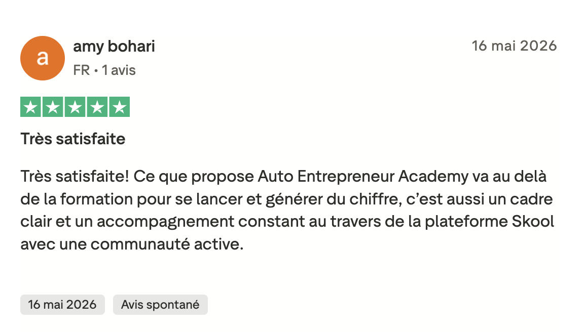 Avis Trustpilot