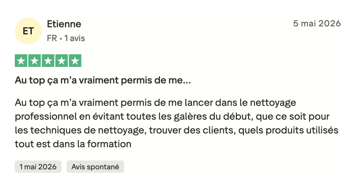 Avis Trustpilot