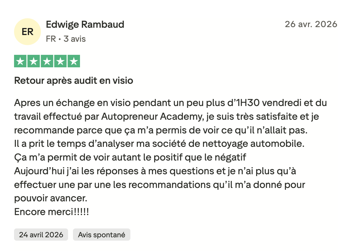 Avis Trustpilot